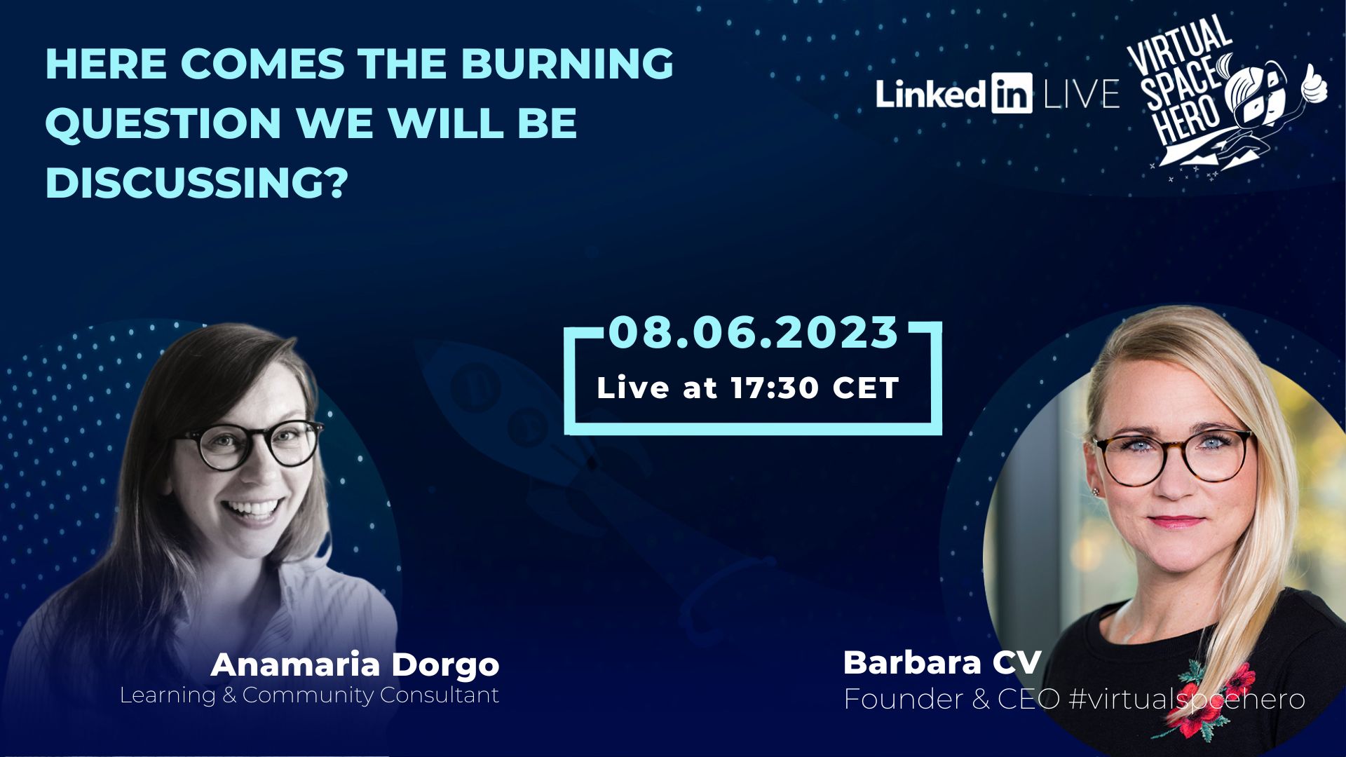 2023 LinkedIn Live - Virtualspacehero